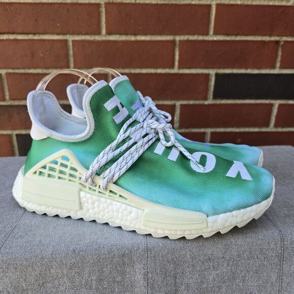 Size 10 - adidas Pharrell x NMD Hu Trail China Exclusive Youth - Picture 1 of 10
